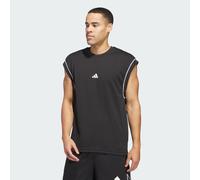 adidas Performance - Adidas Basketball All-World - Top senza maniche nero 4XL