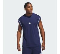 Canotta da basket adidas All-World Sleeveless Team Navy Blue 2 / Team Navy Blue 2 L Tall