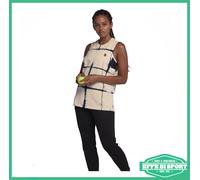 Canotta da donna NIKE per il tennis fitness palestra con giromanica puro cotone