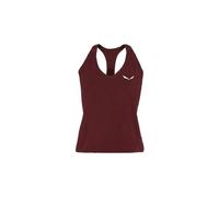 Salewa - Lavaredo Hemp Canotta Cropped Donna Red syrah 40