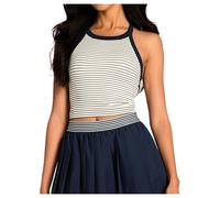 Canotta da donna Wilson W On The Daily Brami Classic Navy/Sandrift L