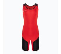 Canotta da sollevamento pesi Nike da Donna 652865 Rosso Tuta da allenamento