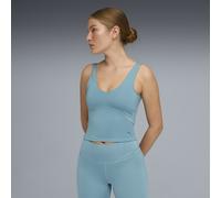 Canotta da training PUMA SHAPE da donna, Abbigliamento, Blu, L L