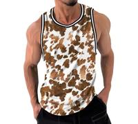 Canotta da uomo sportiva senza maniche ad asciugatura rapida traspirante Marcel uomo muscolo palestra gilet in cotone jersey uomo uomo gilet da ginnastica casual fitness canotta sportiva, rosa caldo