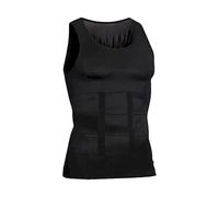 Canotta da uomo tinta unita allenamento muscolare senza maniche leggera vestibilità ampia estiva casual gilet muscolare maglietta per lavoro sportivo canotte taglie forti da uomo, Nero , L