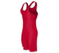 Canotta da wrestling adidas aS101s Lycra Solid - ROSSO - XXL