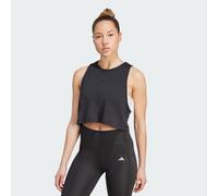 adidas Femme Motion Essentials Cropped Tank, Black, XXS