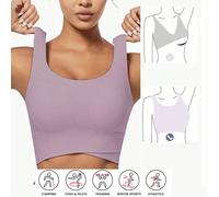 Canotta da yoga Reggiseno sportivo traspirante con funzione antishock e raccoglitore che ti dà una forma schiena bellissima Canotta da ginnastica per attività fisica in palestra L,M,S,XL,XSColore unic