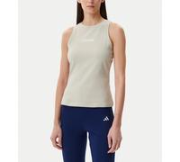 Adidas Femme Essentials Linear Slim Cotton Tank, Wonder Alumina/White, M