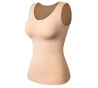 Canotta Donna Modellante Spalla Larga - Top Intimo Modellante, Body Contenitivo, Traspirante Canotta Contenitiva Donna Canottiera Contenitiva Donna Pancia Piatta Canotta Snellente Body Shaper Chic