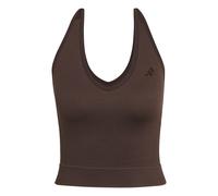 Canotta donna senza schienale adidas Workout Essentials Marron XL