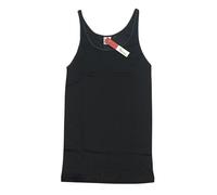 Canotta donna spalla media in filo di scozia Moretta T322 tg.7-9 Nero