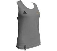 Canotta Donna Tecnica In Lana Merino Australiana Termoregolante Traspirante Antiodore Riday Grigio M