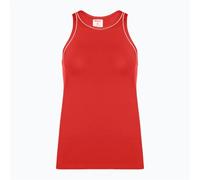 Canotta Donna Wilson Team Tank Rosso Padel