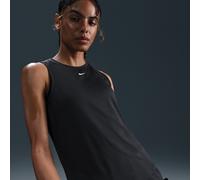 NIKE Top sportivo 'ONE CLASSIC' nero / bianco, Taglia XS