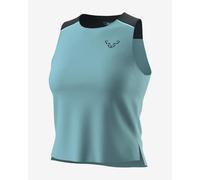 Canotta Dynafit Sky Crop Top senza maniche azzurro donna - L