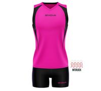 Canotta e pantaloncini da donna Givova Spike Rose S