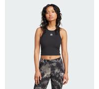 ADIDAS ORIGINALS Top 'Essentials' nero / bianco, Taglia XXXS-XXS
