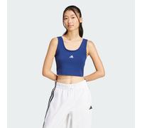 Canotta Essentials Small Logo Cotton Lifestyle Dark Blue / White XS