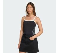 adidas Originals - Flames - Top senza maniche nero e bianco sporco XS