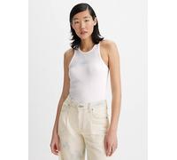 Canotta Gemini stampata Bianco / Coast To Coast Bright White levi > clothing > women