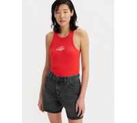 Canotta Gemini stampata Rosso / Seagull Wave Poppy Red levi > clothing > women