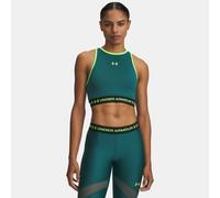 Under Armour Heatgear Mesh Sleeveless T-shirt Verde M Donna