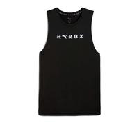Maglia Puma x HYROX CLOUDSPUN ThermoAdapt senza maniche nero bianco - L