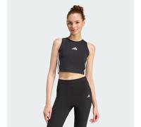 Canotta adidas 3 Stripes Essentials senza maniche nero puro donna - L