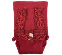 Canotta intima donna LANA e SETA canottiera elegante spalla larga in con pizzo