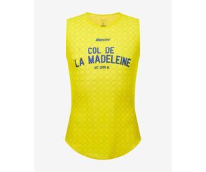 Canotta intima Santini Le Maillot Jaune Col De La Madeleine gialla - XL