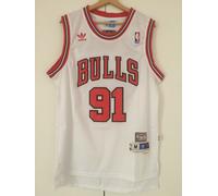 Canotta jersey nba basket maglia Dennis Rodman Chicago Bulls retro S/M/L/XL/XXL