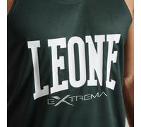 LEONE 1947 ABX118 Stringer Uomo Canotta Palestra Bodybuilding Fitness - Tank Top Allenamento Tessuto Leggero Traspirante, Nero, Taglia XS