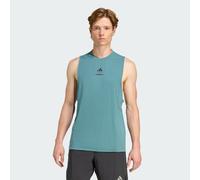 Adidas Canotta Les Mills Graphic Senza Maniche Verde XS Uomo