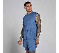 Canotta MP uomo Hybrid oversize in rete - Blu ardesia - XL