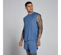 Canotta MP uomo Hybrid oversize in rete - Blu ardesia - XXXL