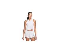 Canotta nike aeroswift white crop donna