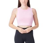 Top da tennis da donna Nike Pro Dri-Fit Cropped - pink rise/white - Rosa (M)