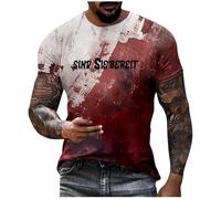 Canotta per Sudare Uomo Polo Stampe Vintage Beige Multipack Allenamento Gatti 4 Arcobaleno Squalo Gialle Allacciati Fiori Trekking Croci Orecchie Trendy Turtleneck Simpatici
