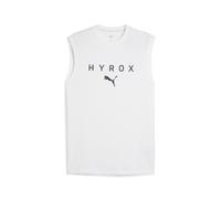 Canotta PUMA x HYROX Cut-Off da uomo, Performance, Bianco, XS XS