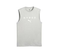 Canotta PUMA x HYROX Cut-Off da uomo, Performance, Light Grigio Heather, S S