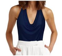 Canotta Reggiseno Incorporato Elegante Divertenti Rossa Marrone Spalle Running Floreale Elasticizzata Estate Stile Pois Bordo Senape Le Greco Vedo Coordinate Ginnastica Anziana