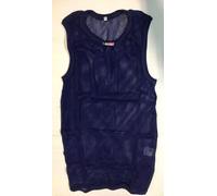 Canotta rete intima tecnico uomo Biotex Biolux XS-S blu Sleeveless net tank top