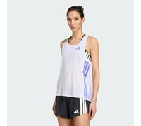 Canotta Running Adizero White / Solar Purple S