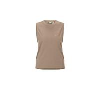 Canotta scott tank vertic beige da donna