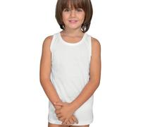 Navigare Canotta spalla larga JUNIOR - Pack da 6 - Jersey Cotone Elasticizzato