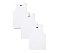 Navigare 572/S Canottiera, Bianco, Small (Taglia produttore:3), Pacco da 3, Uomo