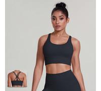 Canotta sportiva, abbigliamento yoga da donna, canotta sportiva ad alta resistenza, abbigliamento da corsa e fitness, comodo e amichevole per la pelle L,M,S,XLColore unicoTessuto in maglia