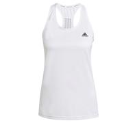 Canotta sportiva da donna adidas Primeblue Designed 2 Move 3-Bandes Blanc XL