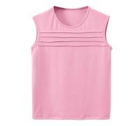 Canotta sportiva per tutti i giorni, vacanze, corsa, allenamento, regalo per il primo ragazzo, Colore: rosa., 7-8 Jahre